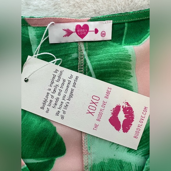 NWT: Buddy Love Pools and Palm Lace Up Shift Tunic Size S/M - Picture 7 of 12